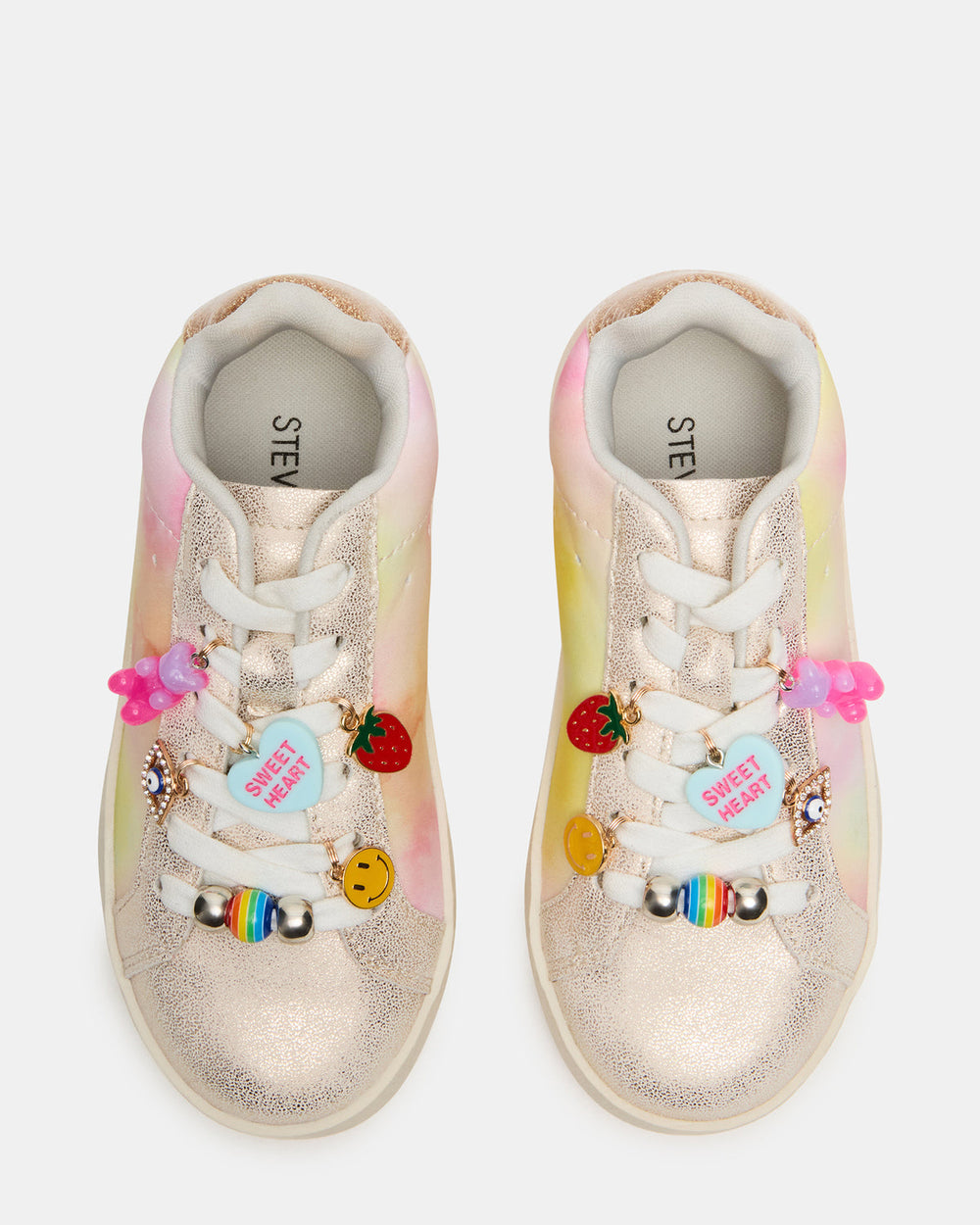 Toddlers' POET Pastel Multi Girls' Low-Top Lace-Up Sneaker | Steve Madden for Sale