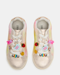 Toddlers' POET Pastel Multi Girls' Low-Top Lace-Up Sneaker | Steve Madden for Sale