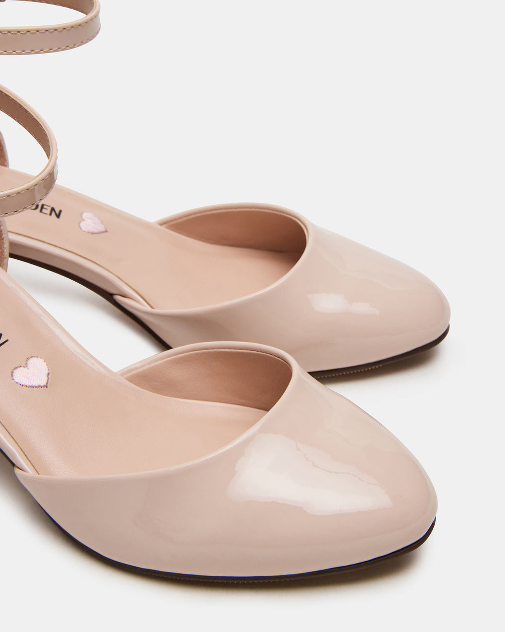 Kids' PRETTYY Blush Patent Girls' Block Heel | Steve Madden near me