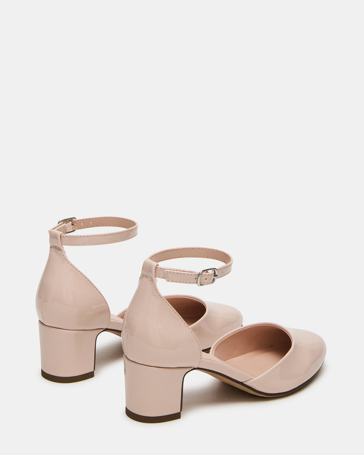 Kids' PRETTYY Blush Patent Girls' Block Heel | Steve Madden near me