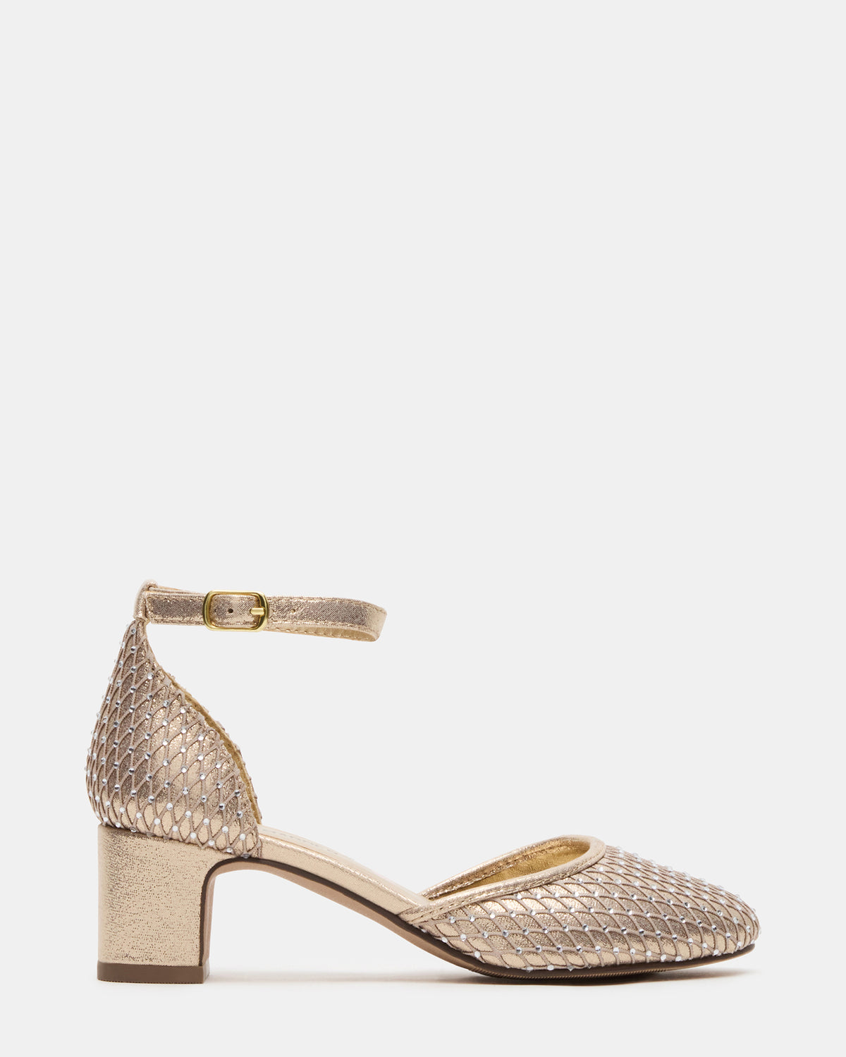 Kids' PRETTYY Gold Girls' Block Heel | Steve Madden discount