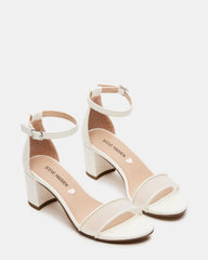 Kids' CARRSON Mesh White Girls' Dress Heel | Steve Madden online