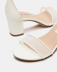Kids' CARRSON Mesh White Girls' Dress Heel | Steve Madden online