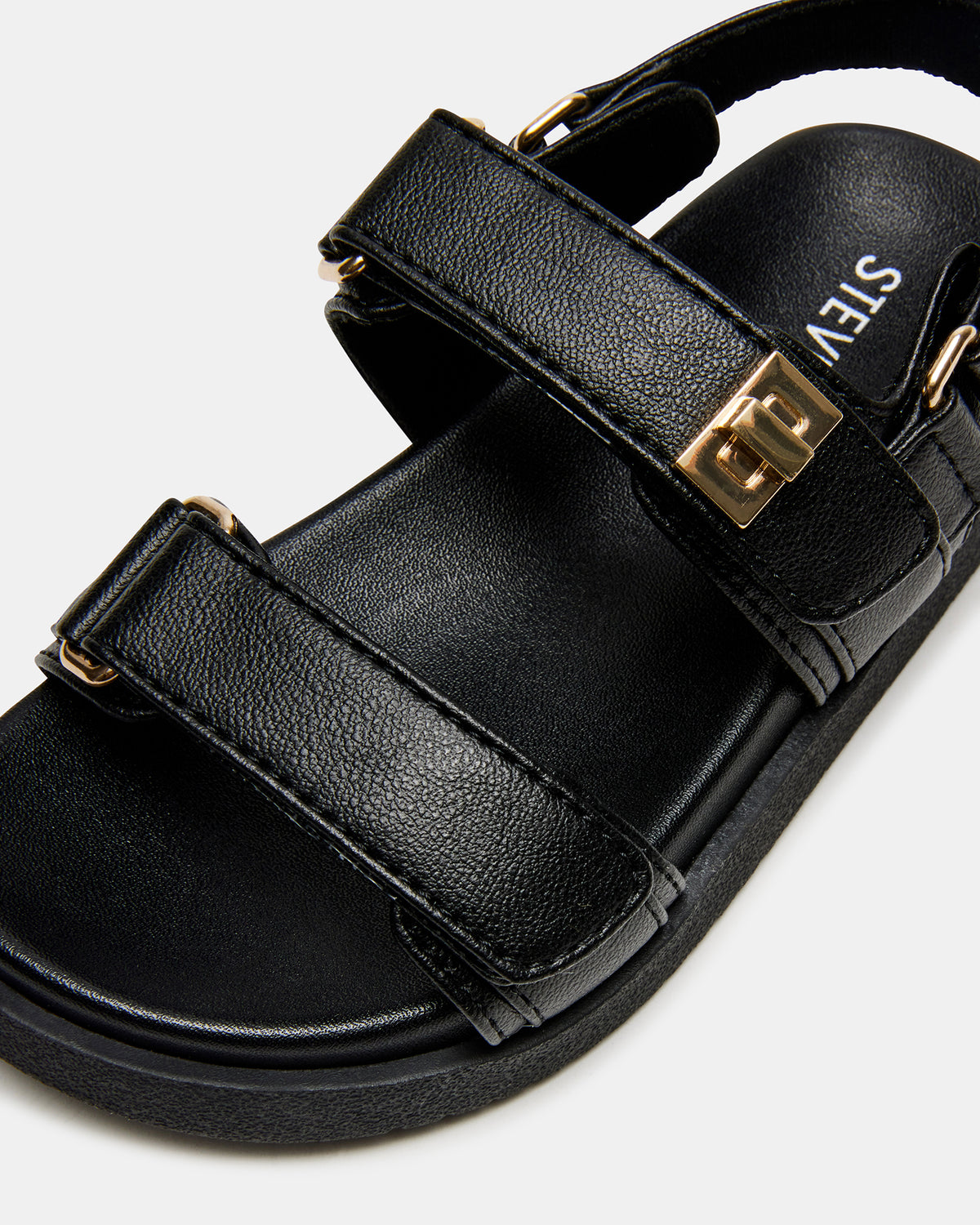 Toddlers' MONA Black Girls' Flatform Sandal | Steve Madden online