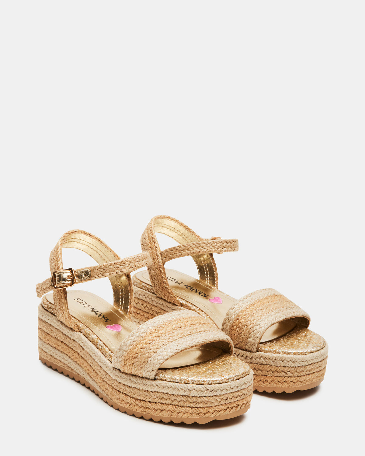 Kids' CLEO Natural Girls' Platform Wedge | Steve Madden on Sale