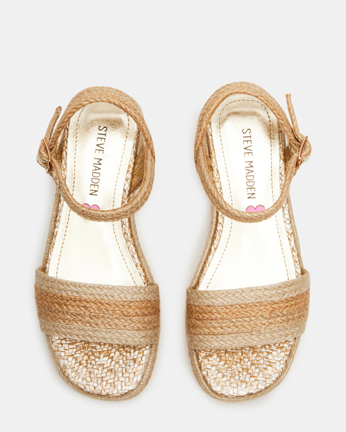 Kids' CLEO Natural Girls' Platform Wedge | Steve Madden on Sale