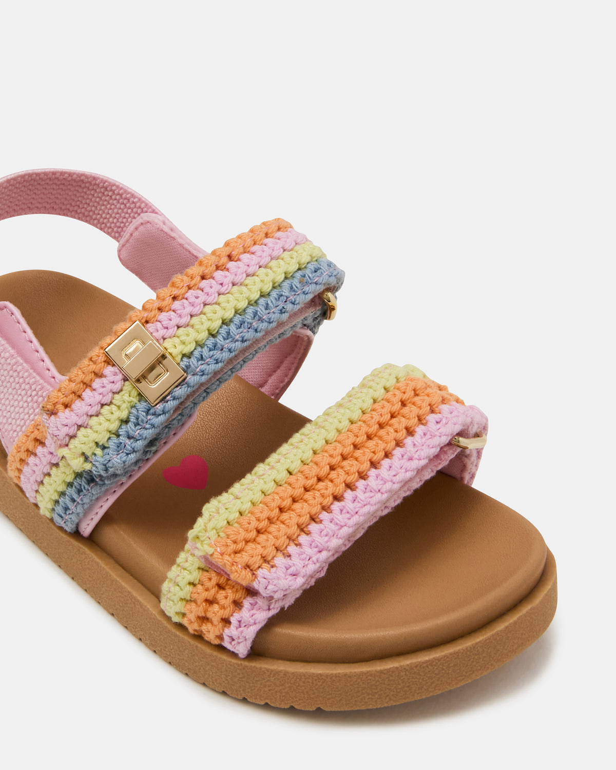 Toddlers' MONA Pastel Multi Girls' Flatform Sandal | Steve Madden near me