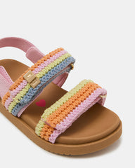 Toddlers' MONA Pastel Multi Girls' Flatform Sandal | Steve Madden near me