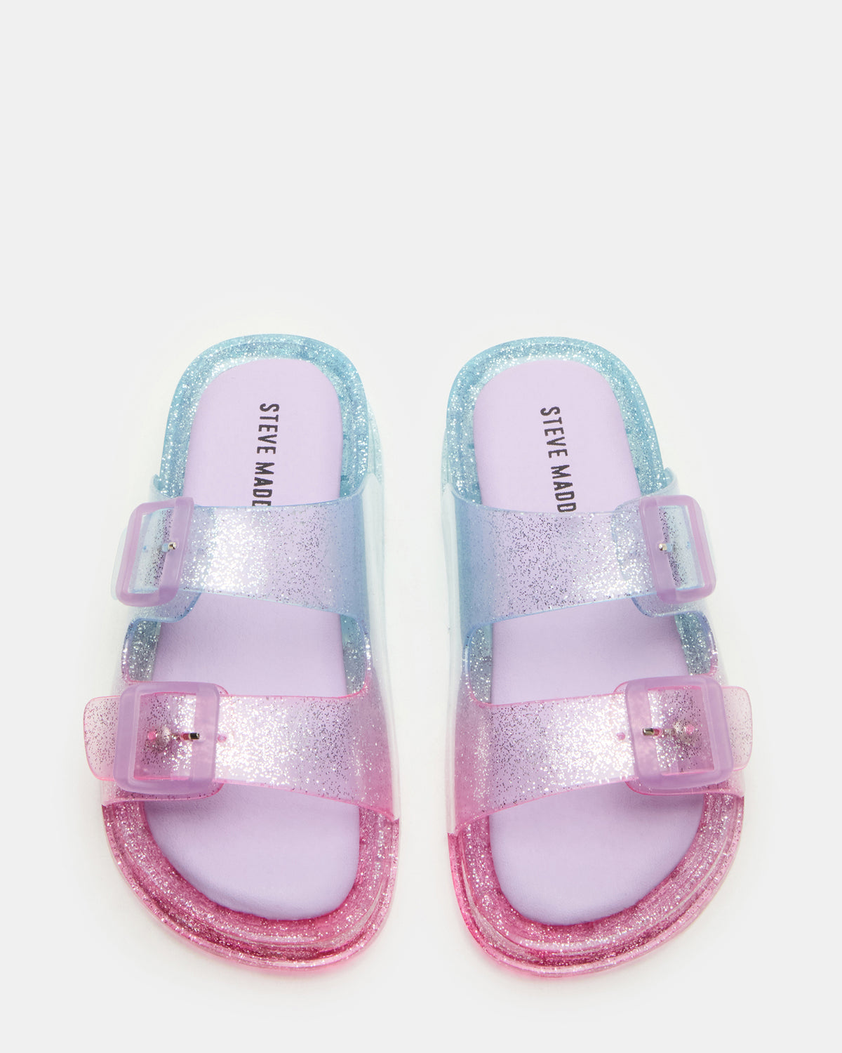 Kids' LOLLI Multi Girls' Flatform Slide Sandal | Steve Madden online