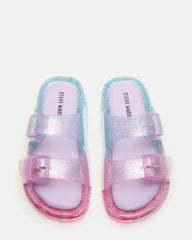 Kids' LOLLI Multi Girls' Flatform Slide Sandal | Steve Madden online