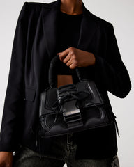DIEGO Black Women's Handbag with Crossbody Strap | Steve Madden US