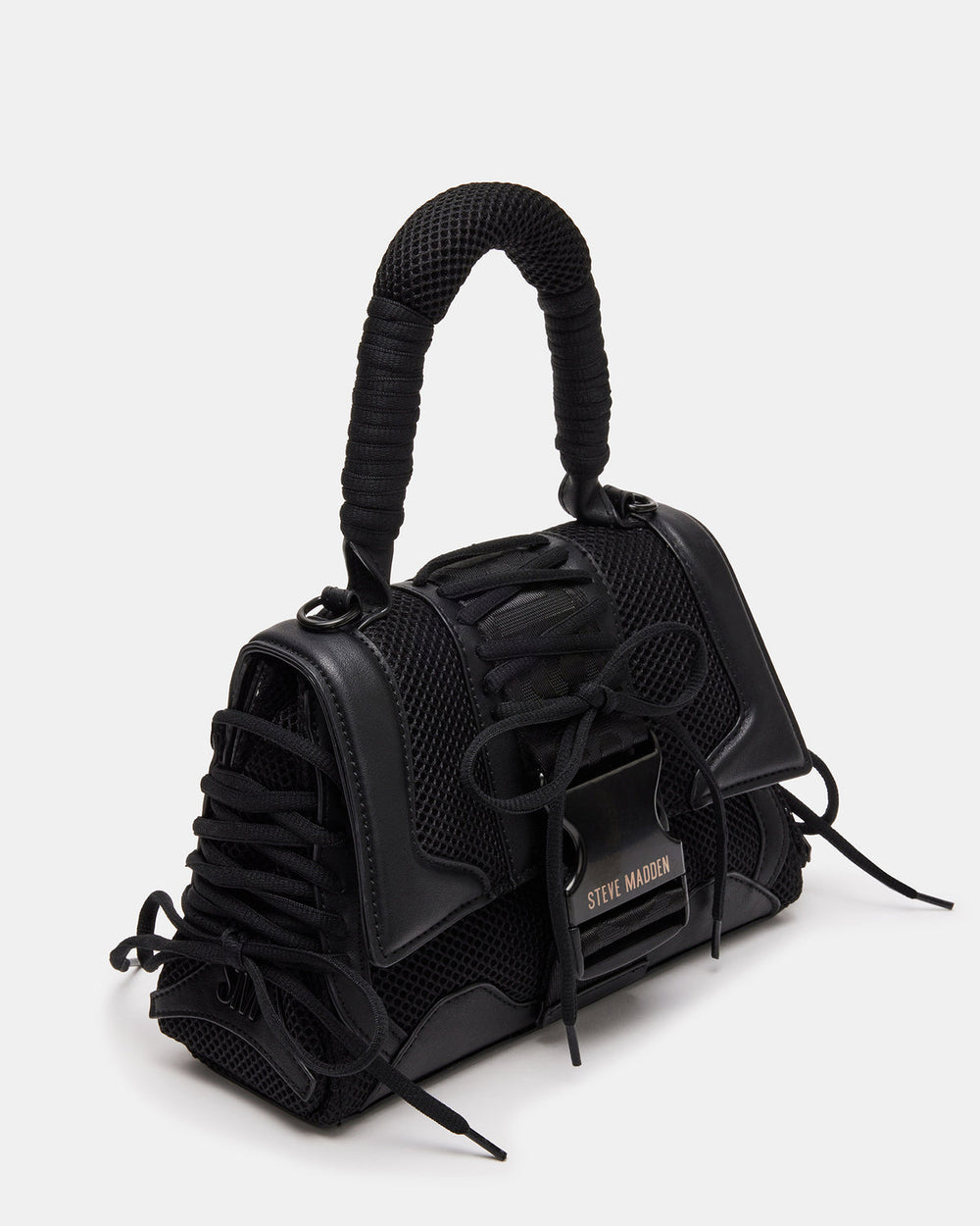 DIEGO Black Women's Handbag with Crossbody Strap | Steve Madden US