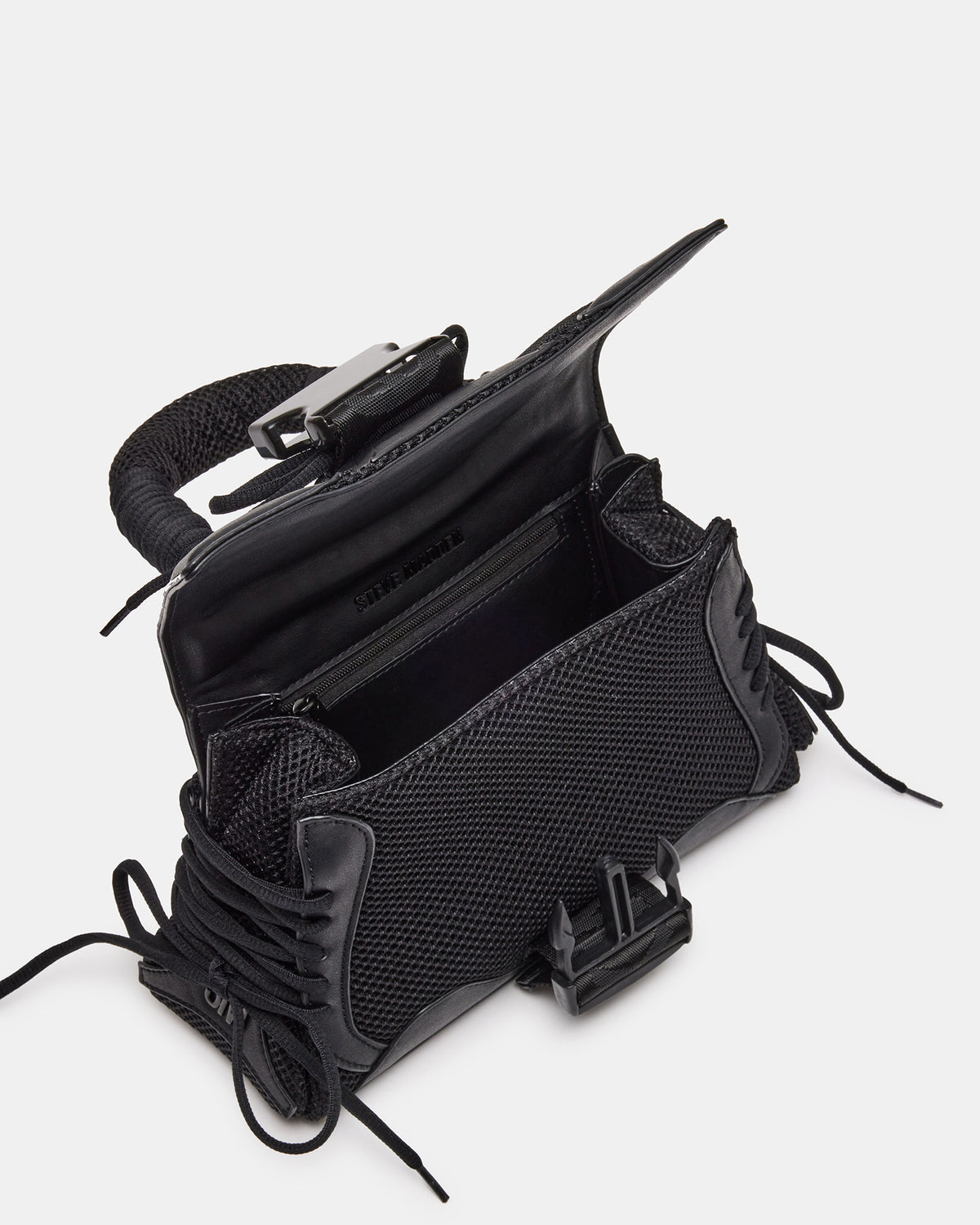 DIEGO Black Women's Handbag with Crossbody Strap | Steve Madden US