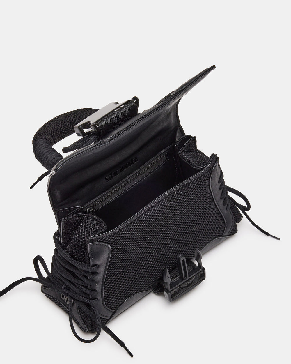 DIEGO Black Women's Handbag with Crossbody Strap | Steve Madden US