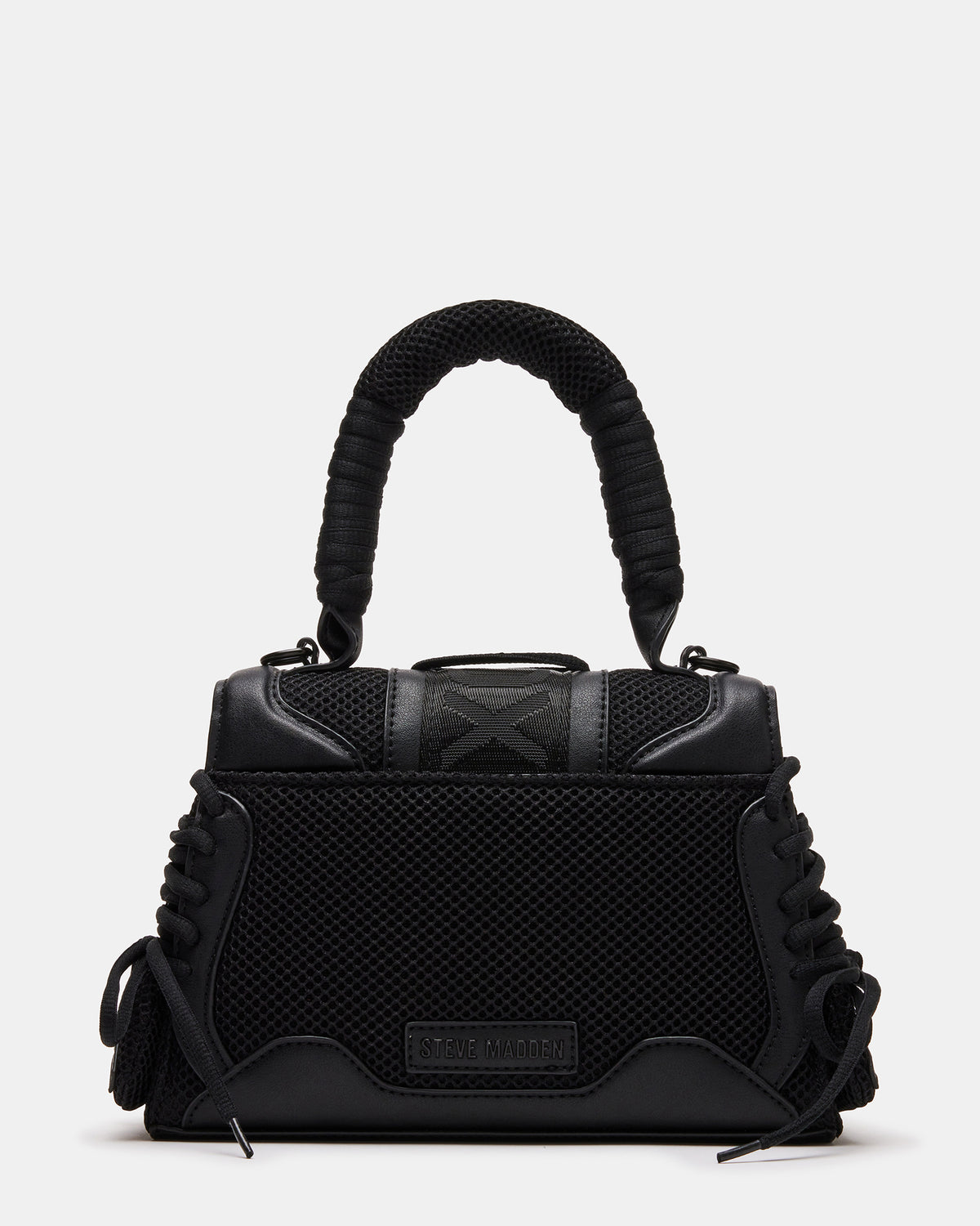 DIEGO Black Women's Handbag with Crossbody Strap | Steve Madden US