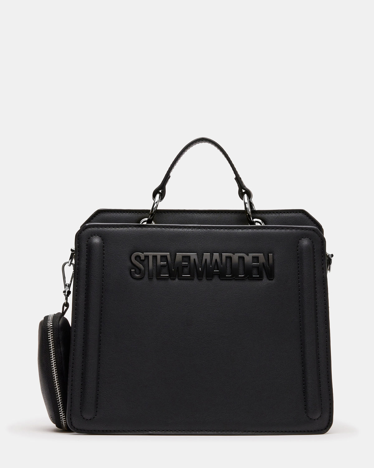 EVELYN Bag Black | Women's Top Handle Crossbody Bag | Steve Madden outlet