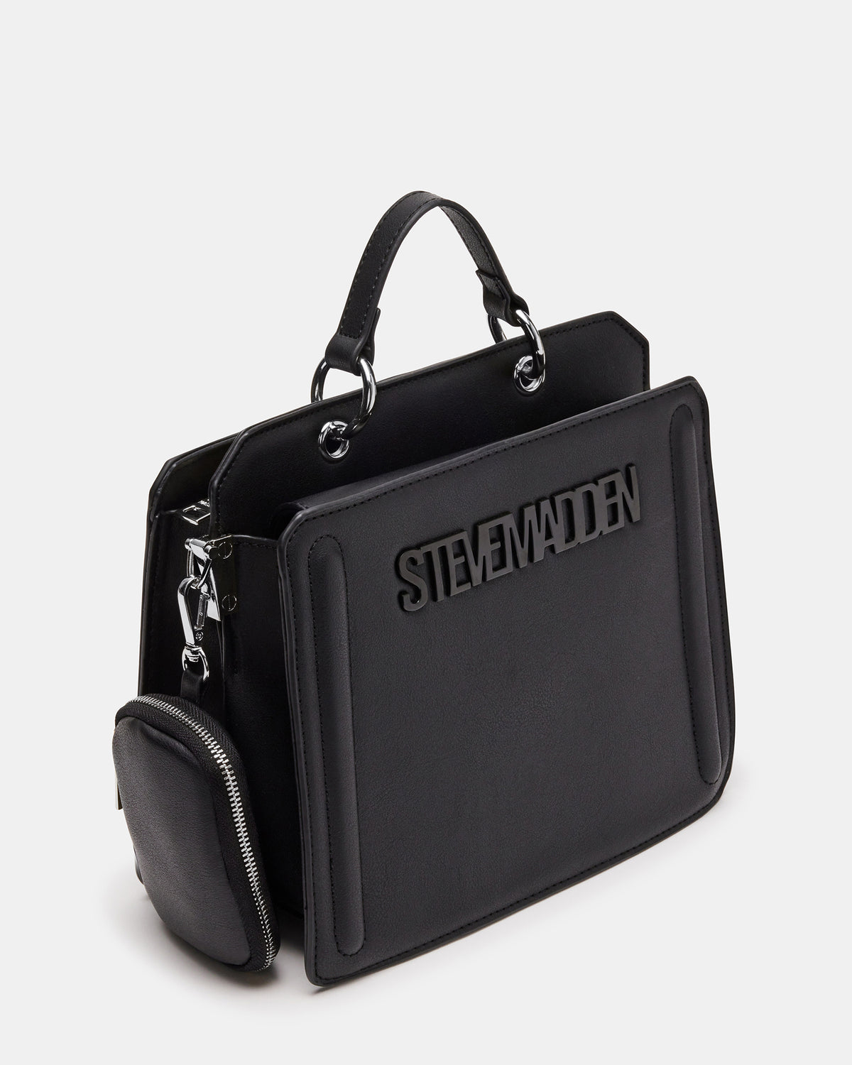 EVELYN Bag Black | Women's Top Handle Crossbody Bag | Steve Madden outlet