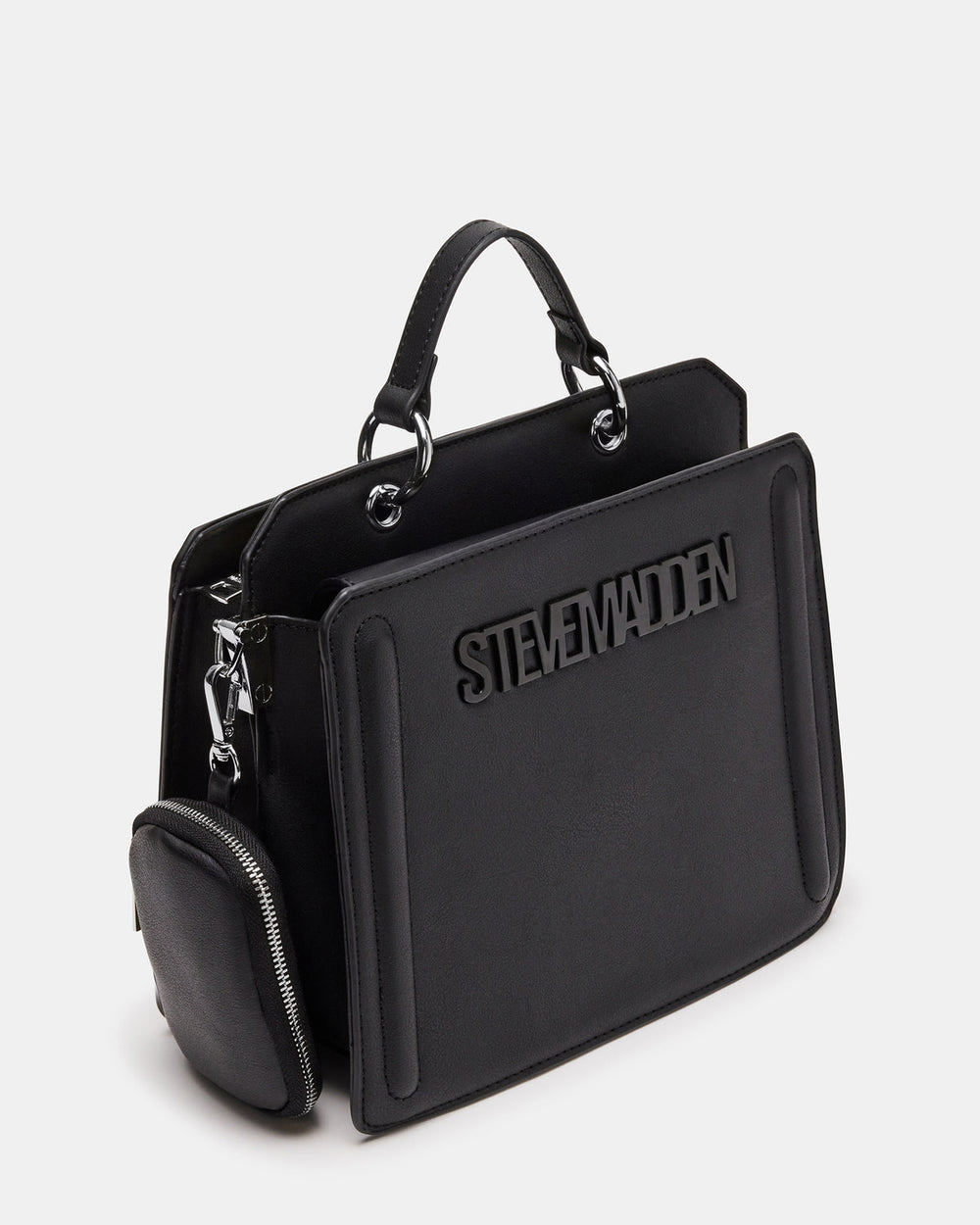 EVELYN Bag Black | Women's Top Handle Crossbody Bag | Steve Madden outlet