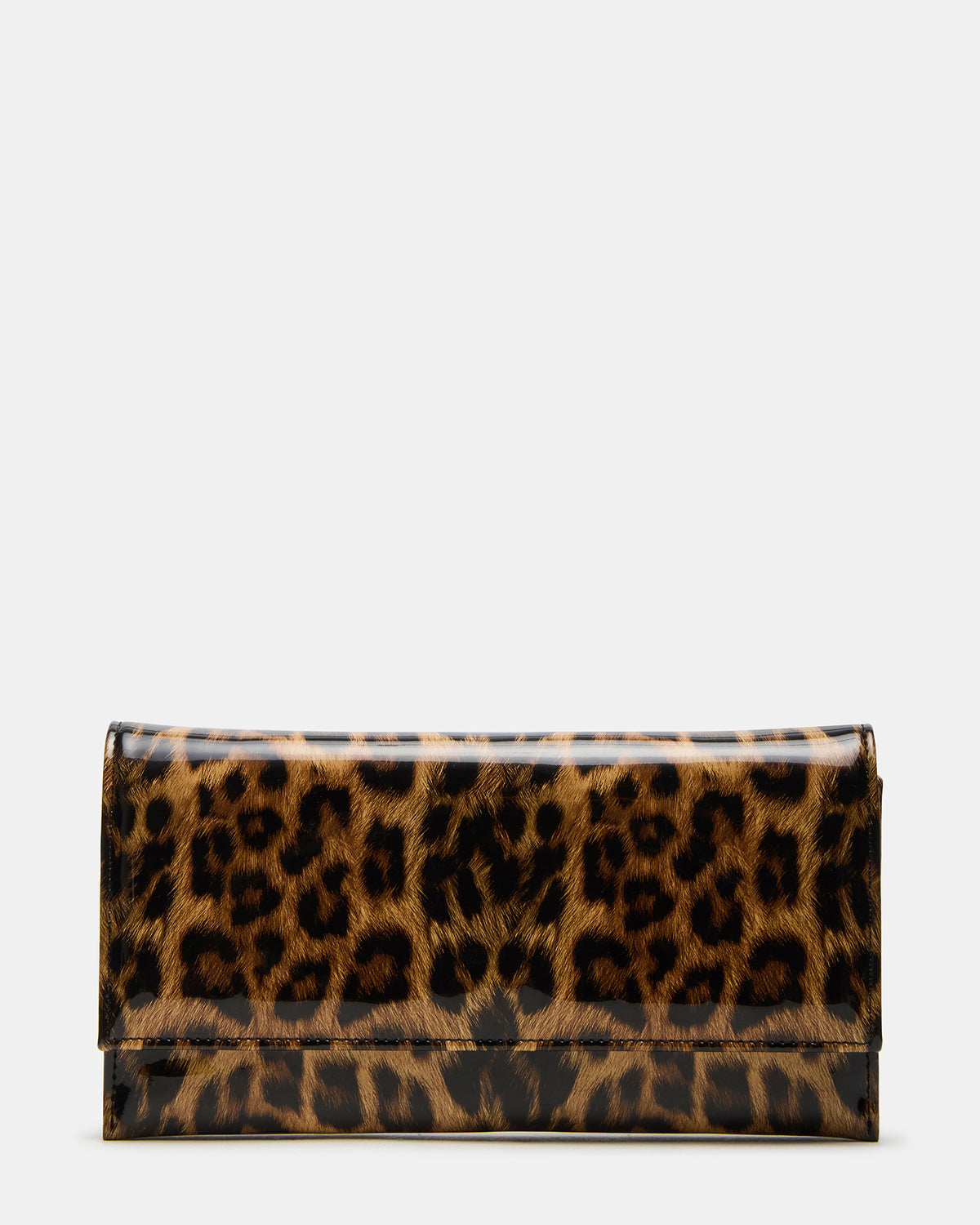 JULIANA Bag Leopard Patent Crossbody Clutch Handbag | Steve Madden for Sale