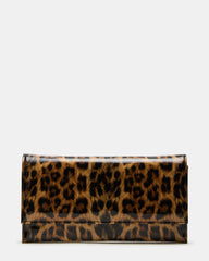 JULIANA Bag Leopard Patent Crossbody Clutch Handbag | Steve Madden for Sale