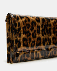 JULIANA Bag Leopard Patent Crossbody Clutch Handbag | Steve Madden for Sale