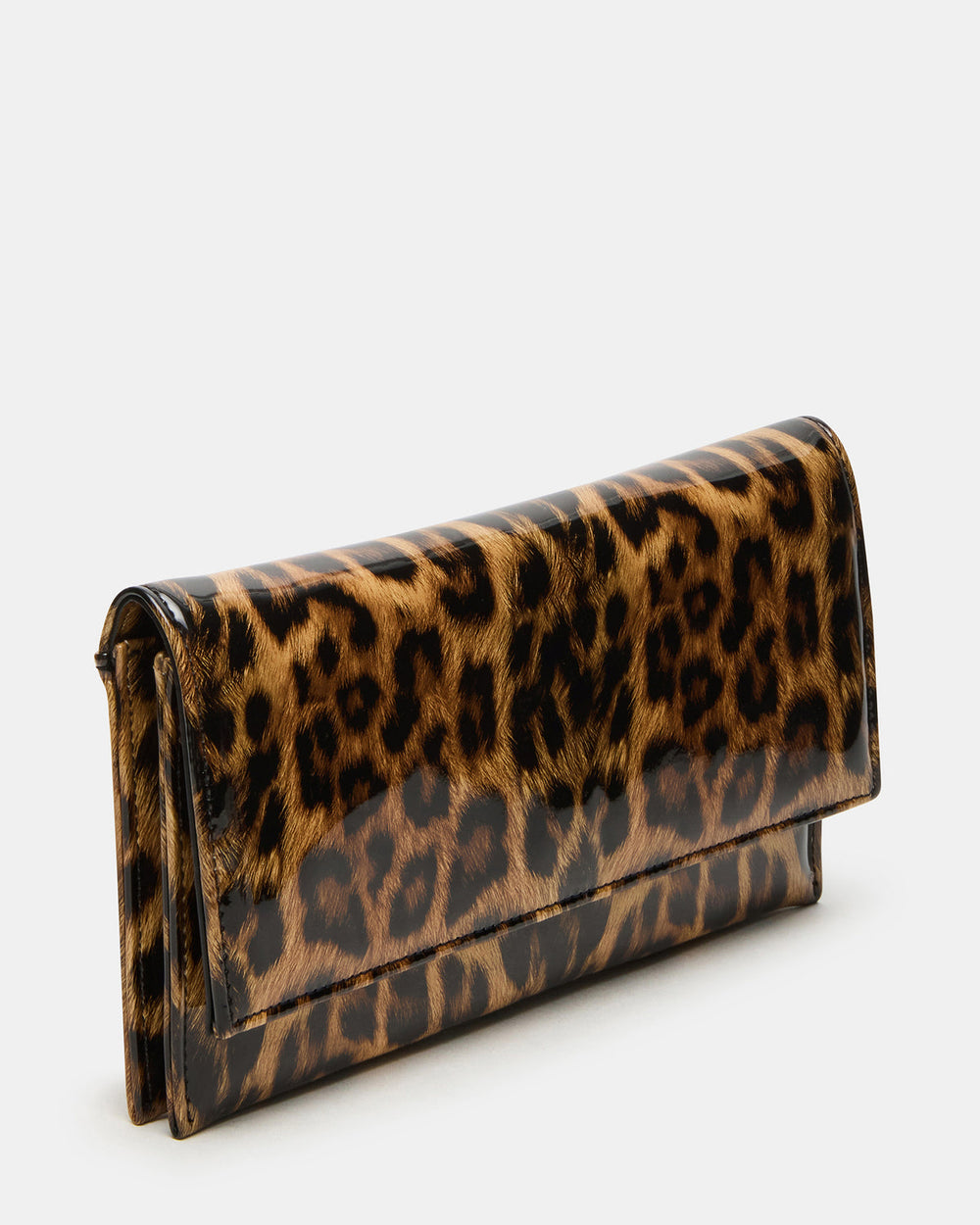 JULIANA Bag Leopard Patent Crossbody Clutch Handbag | Steve Madden for Sale