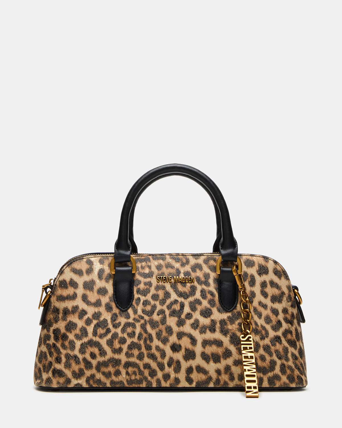 SMYTH Bag Leopard Crossbody Bag Charm Top Handle Handbag | Steve Madden online
