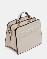 EVELYN Mini Bag Cream | Women's Top-Handle Crossbody Bag | Steve Madden US