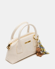 MELODIE Bag Bone Crocodile Dome Satchel Top-Handle Crossbody Handbag | Steve Madden for Sale