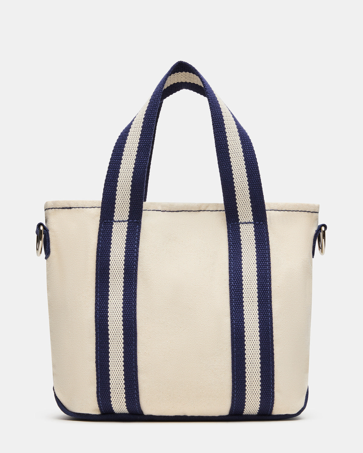 COLLEGE Bag Natural Top-Handle Canvas Crossbody Tote Handbag | Steve Madden near me