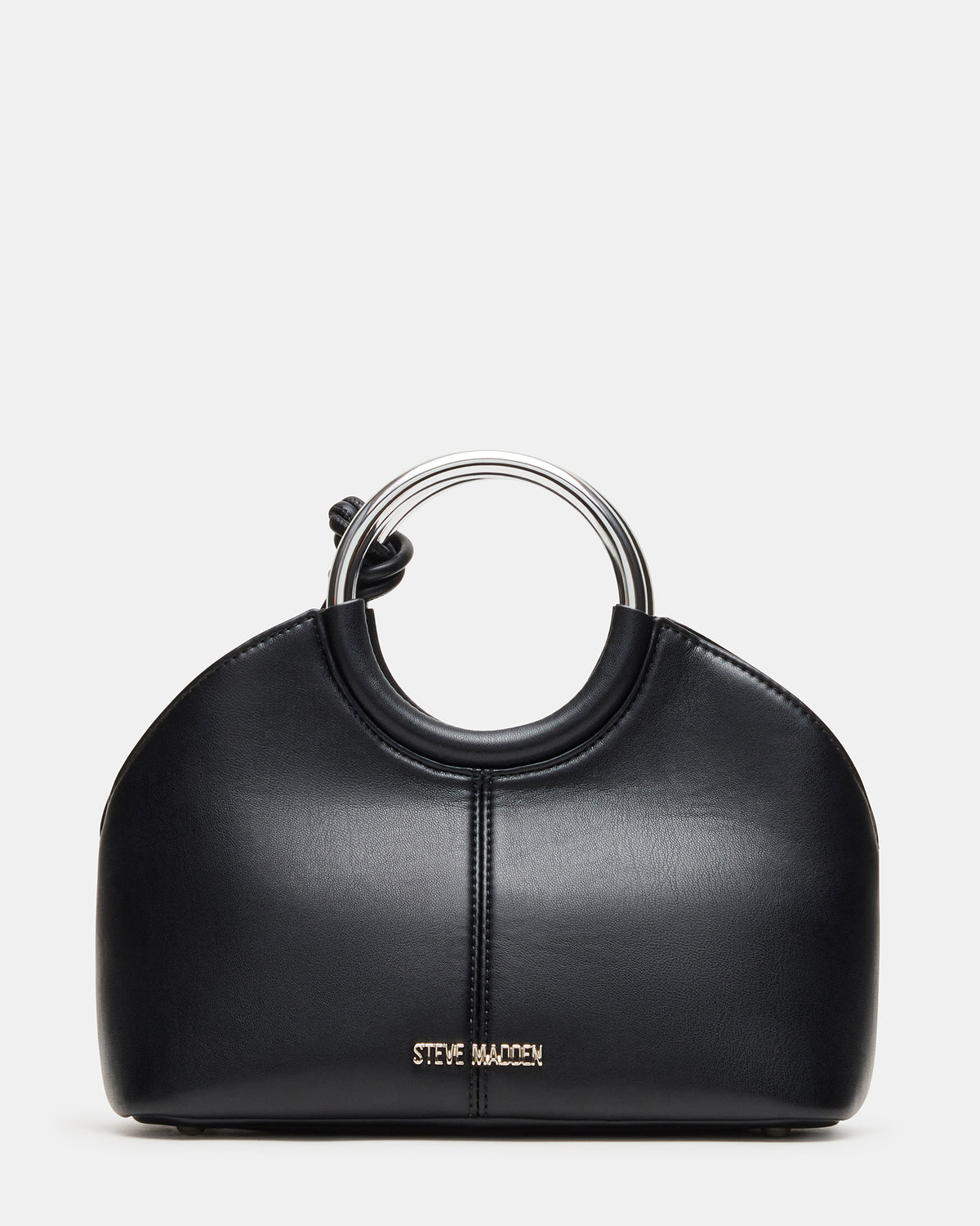 GEENA Embellished Bag Black Ring Top-Handle Crossbody Handbag | Steve Madden US