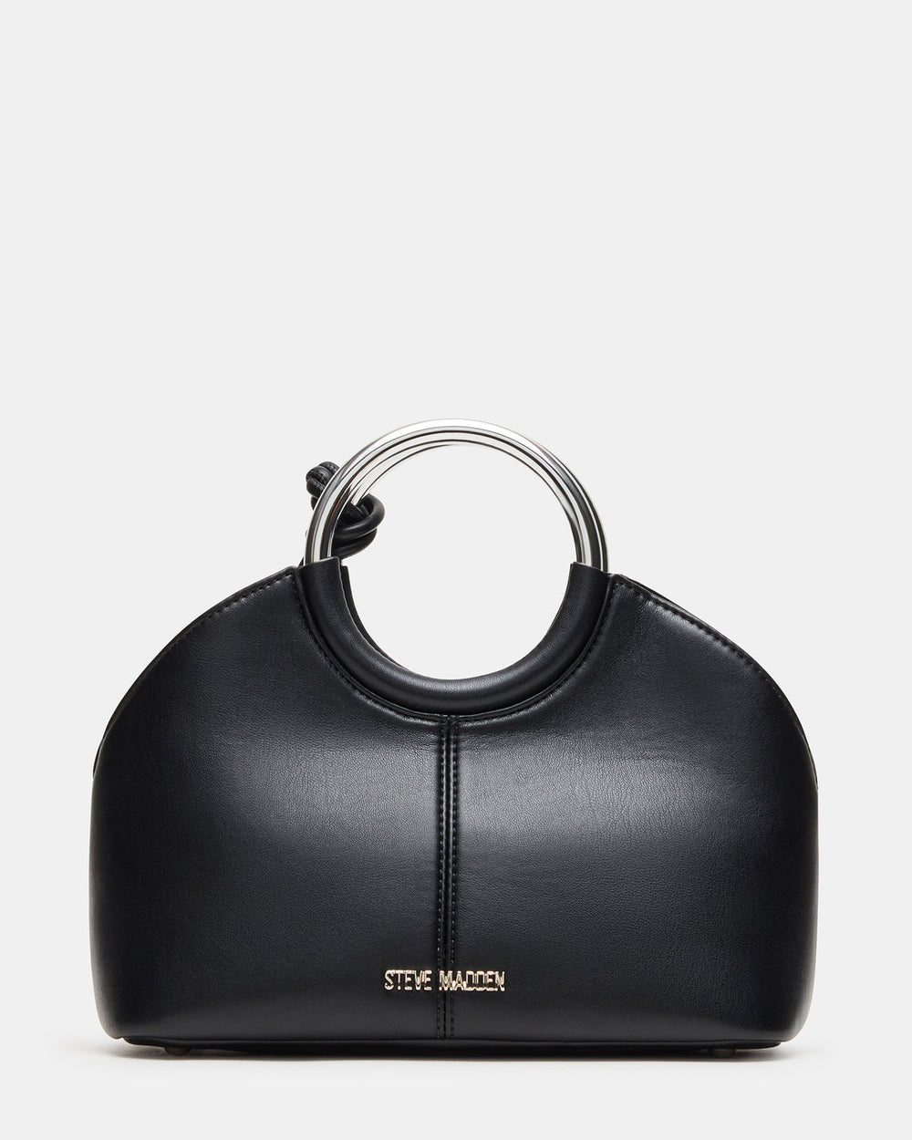 GEENA Embellished Bag Black Ring Top-Handle Crossbody Handbag | Steve Madden US