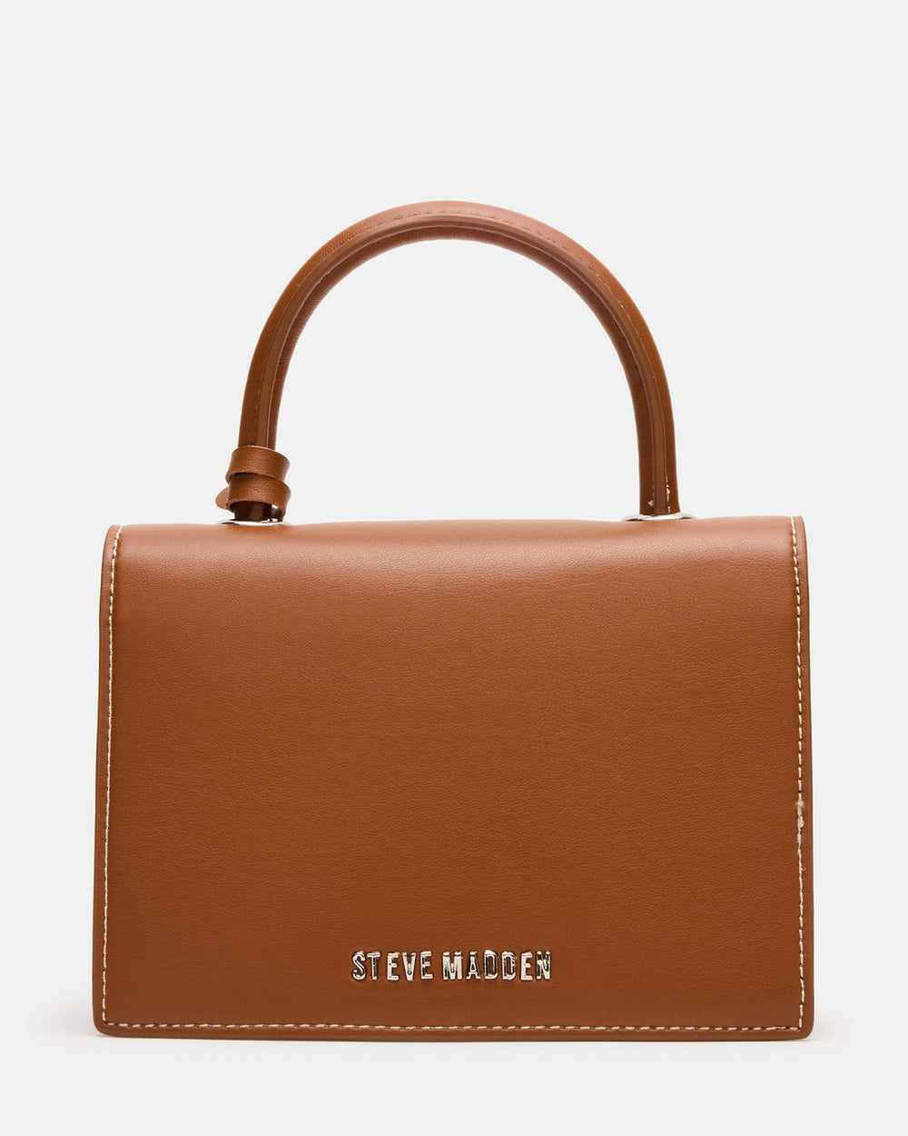 PREPPY Bag Toffee Structured Top-Handle Penny Loafer Crossbody Handbag | Steve Madden for Sale