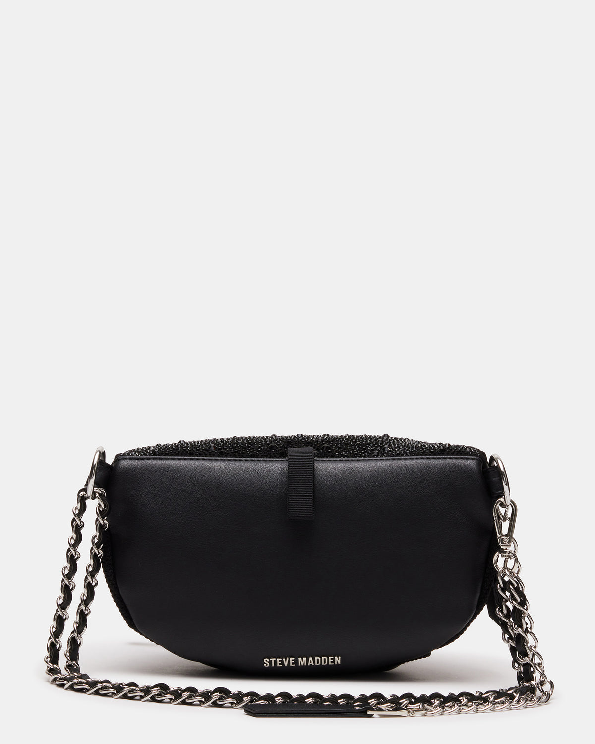 MAXIMA Bag Black Crossbody Bag | Women's Black Crossbody Bag | Steve Madden on Sale