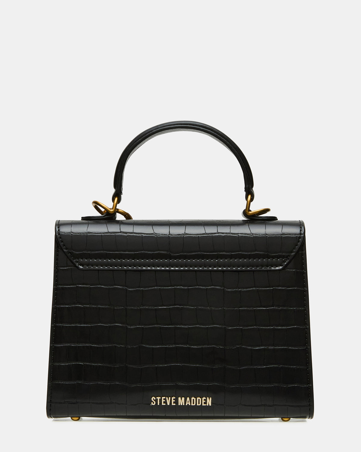 ELLOISE Bag Black Structured Mini Crossbody Handbag | Steve Madden Sale