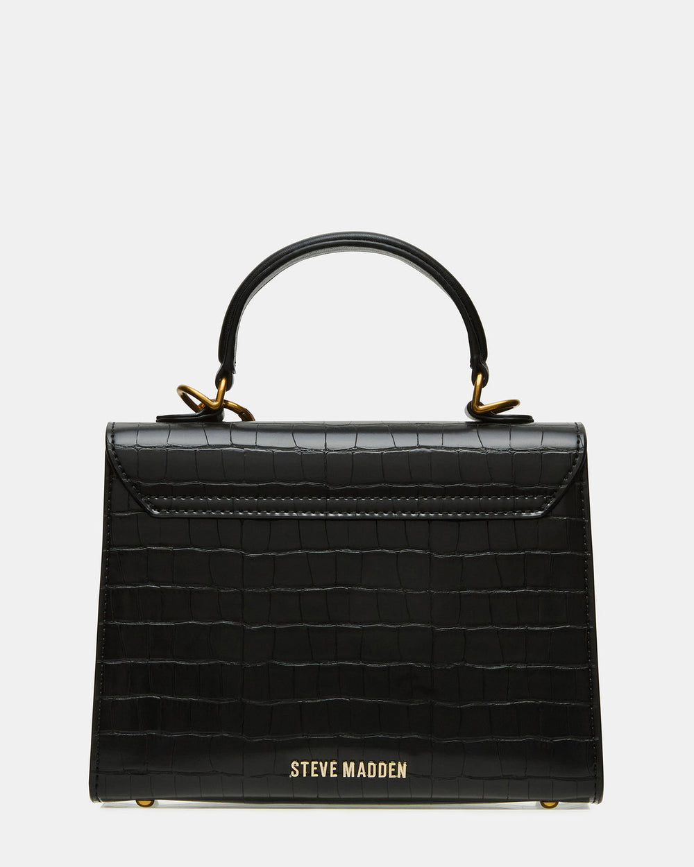ELLOISE Bag Black Structured Mini Crossbody Handbag | Steve Madden Sale
