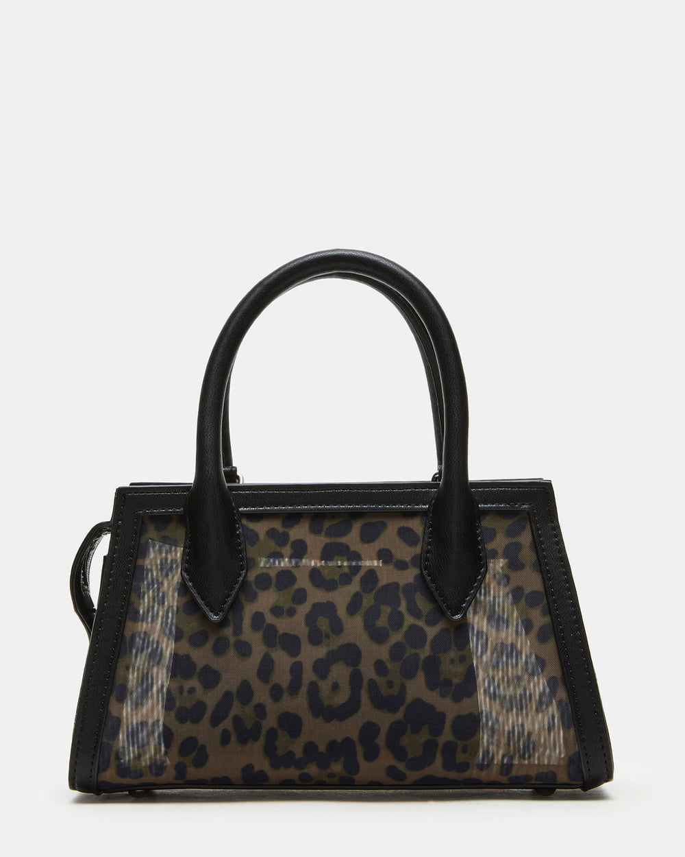 PEACHY Leopard Women's Mini Top-Handle Mesh Handbag | Steve Madden for Sale