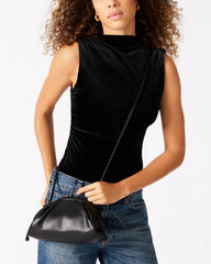 HAILEE Black Women's Soft Clutch Handbag | Steve Madden on Sale