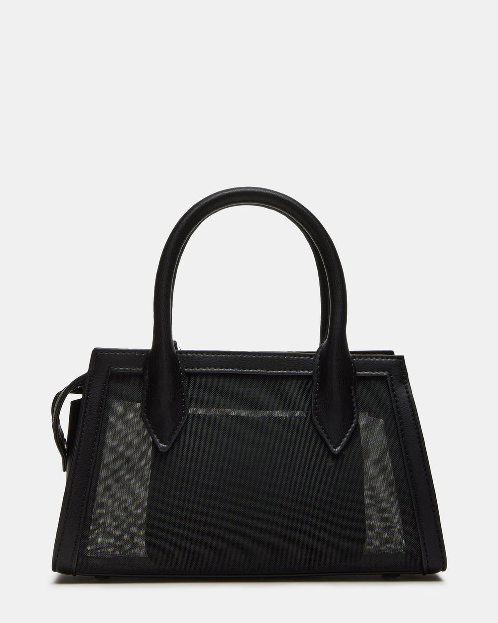 PEACHY Black Women's Mini Top-Handle Mesh Handbag | Steve Madden outlet