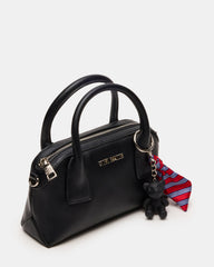 MELODIE Bag Black Dome Satchel Top-Handle Crossbody Handbag | Steve Madden Sale