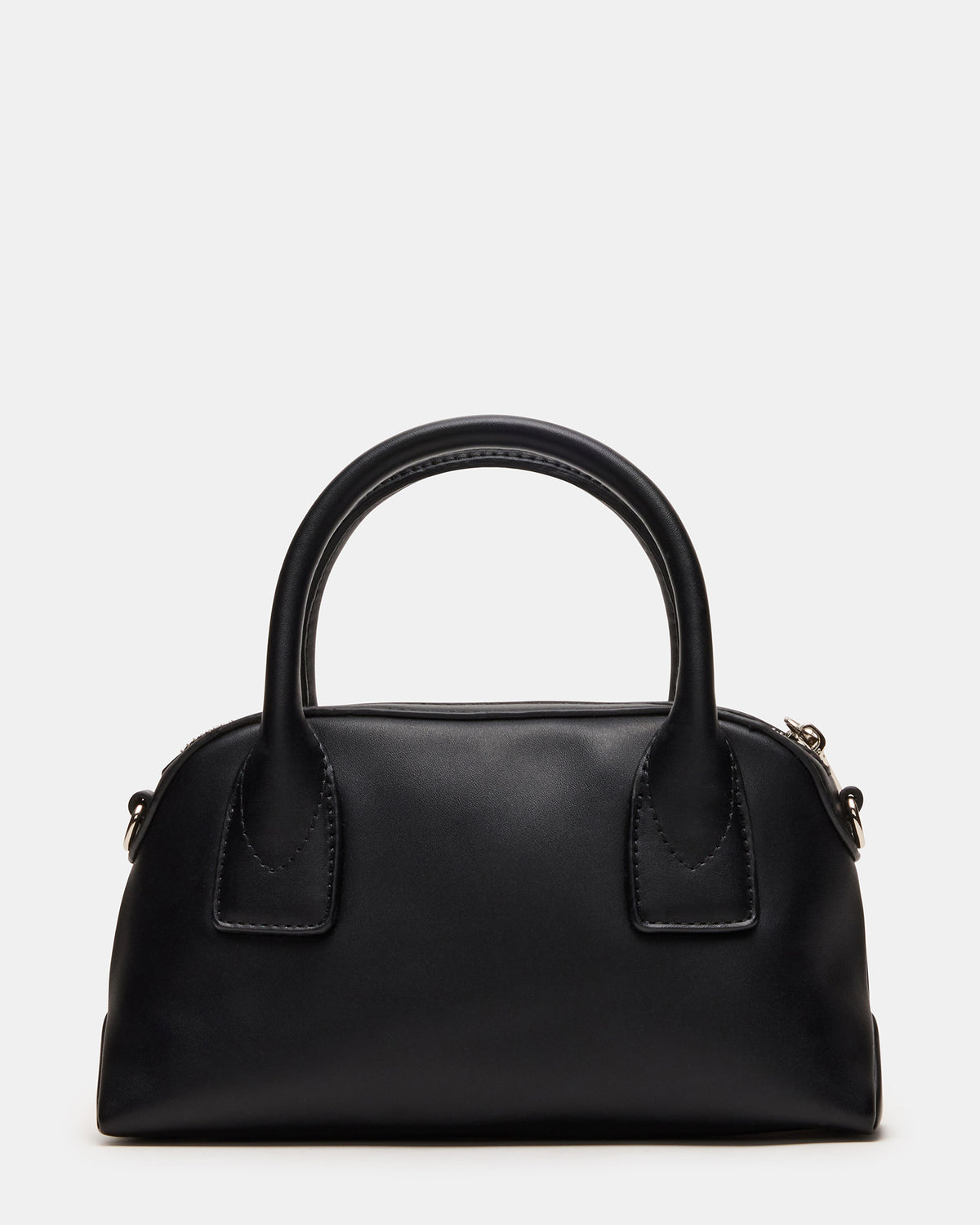 MELODIE Bag Black Dome Satchel Top-Handle Crossbody Handbag | Steve Madden Sale