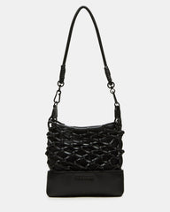 ARDA Black/Black Women's Crossbody Pouch Handbag | Steve Madden on Sale