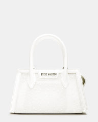 PEACH White Multi Women's Mini Top-Handle Mesh Handbag | Steve Madden discount