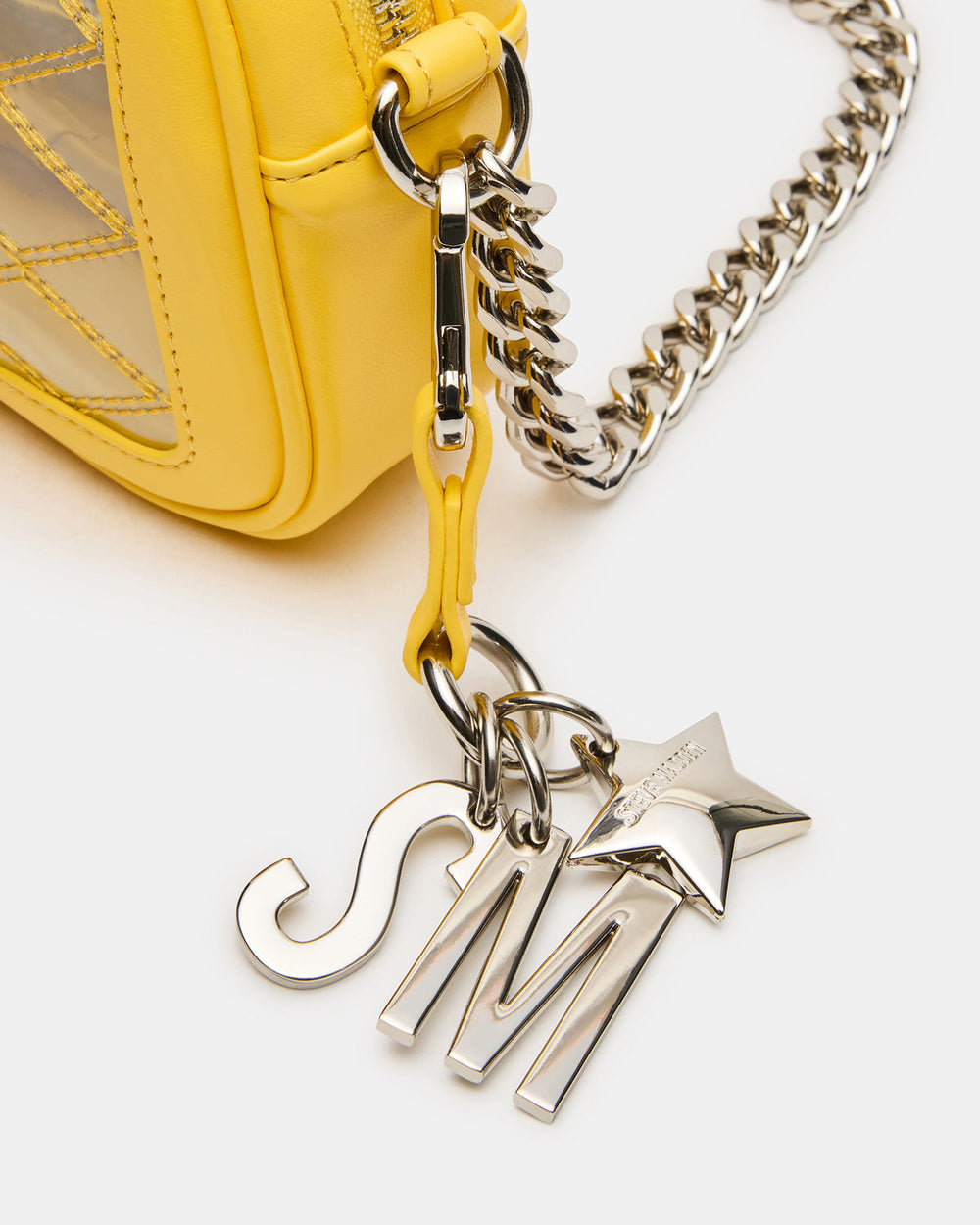 JELLY Bag Yellow Clear Camera Crossbody Handbag | Steve Madden Sale
