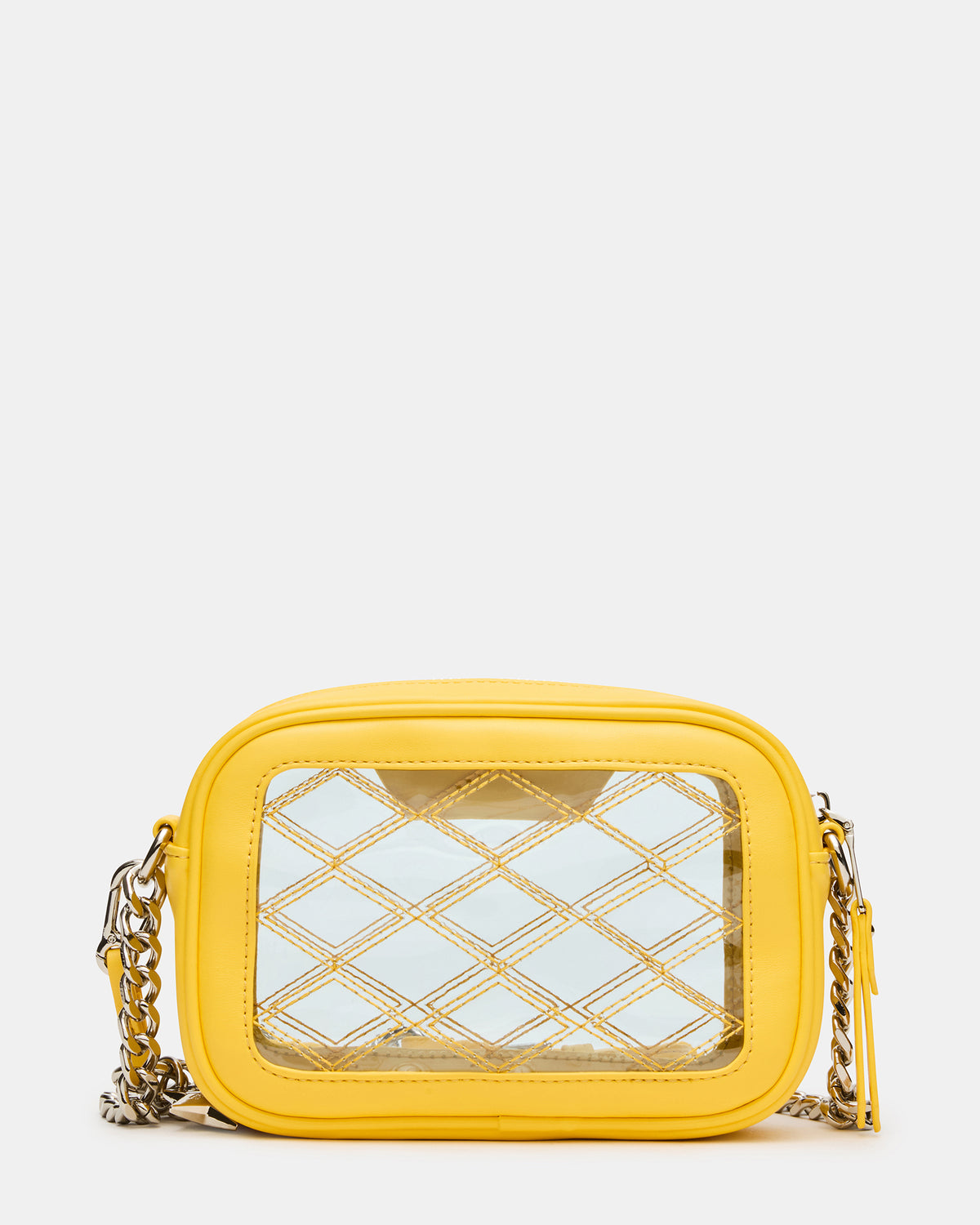JELLY Bag Yellow Clear Camera Crossbody Handbag | Steve Madden Sale