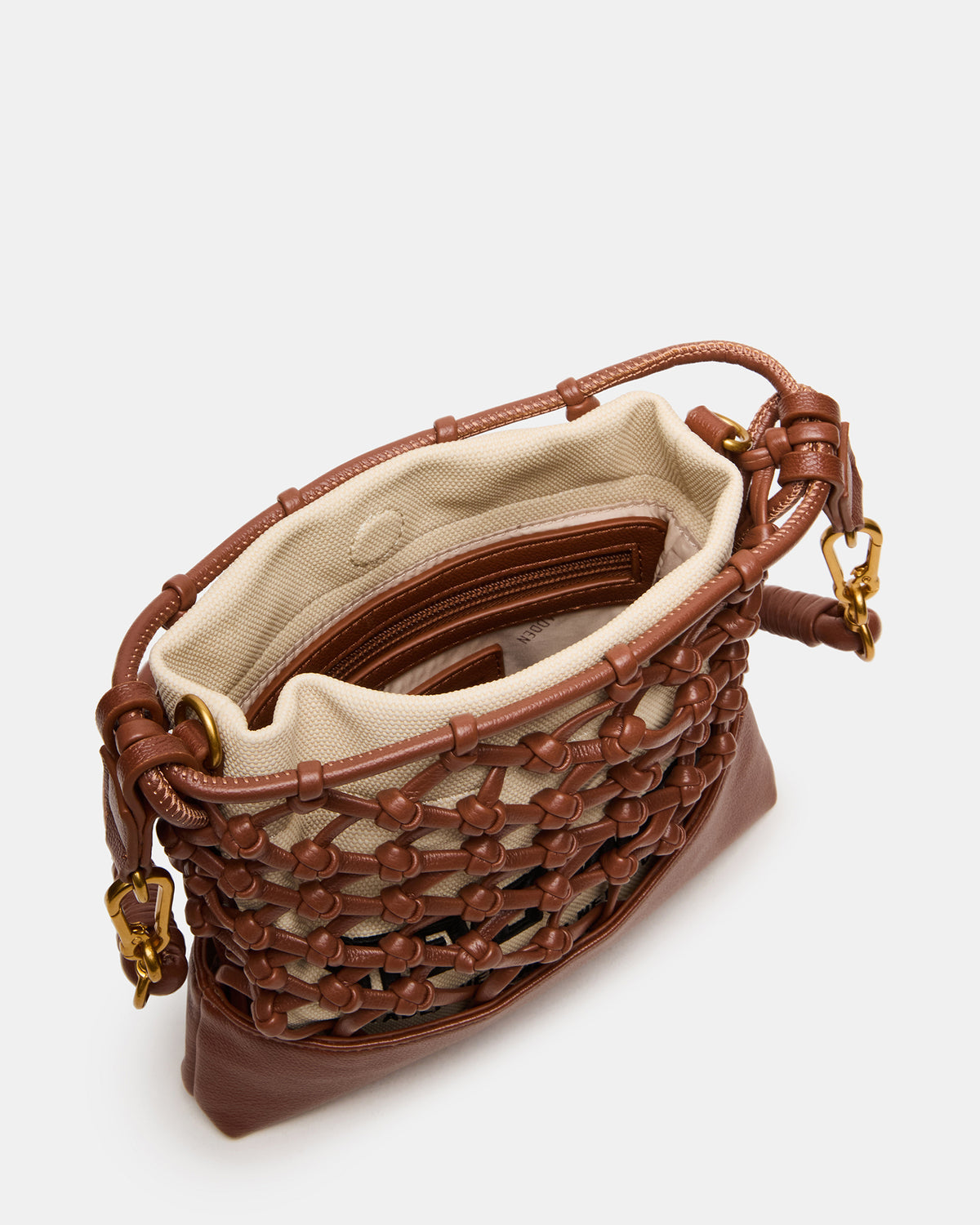 ARDA Cognac Multi Women's Crossbody Pouch Handbag | Steve Madden on Sale
