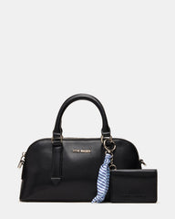 CALLY Bag Black Dome Satchel Top-Handle Crossbody Women's Handbag | Steve Madden near me