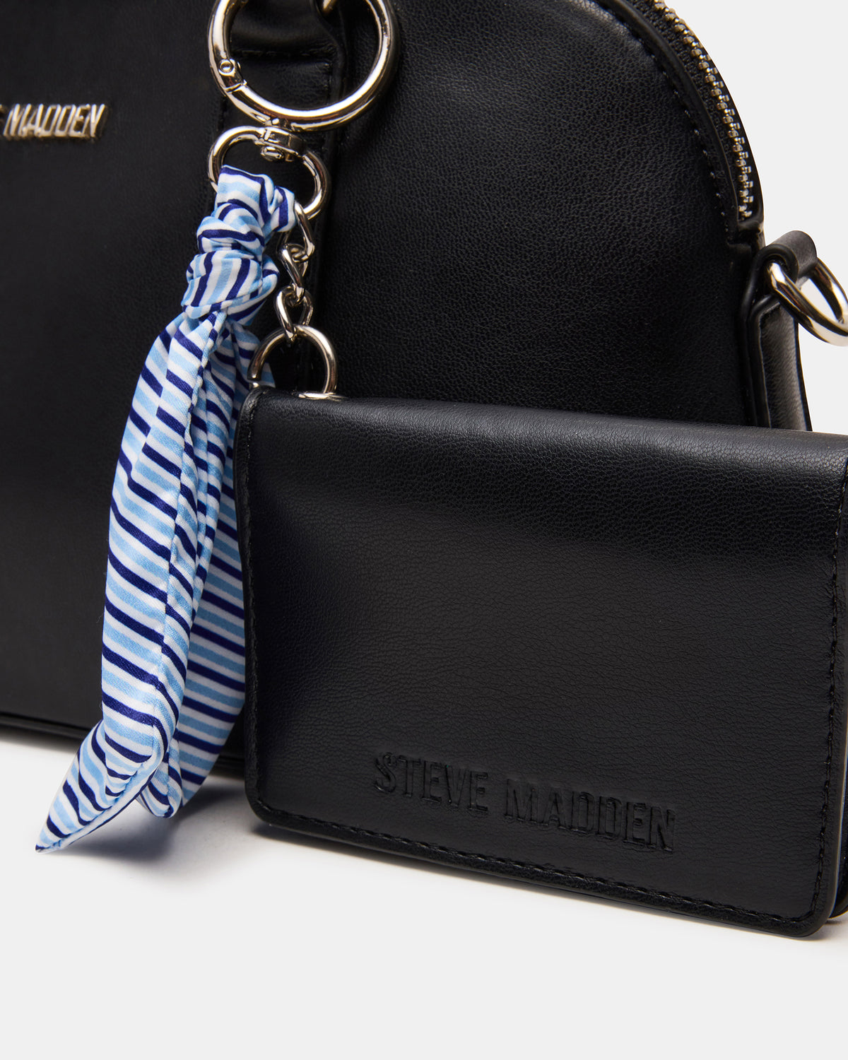 CALLY Bag Black Dome Satchel Top-Handle Crossbody Women's Handbag | Steve Madden near me