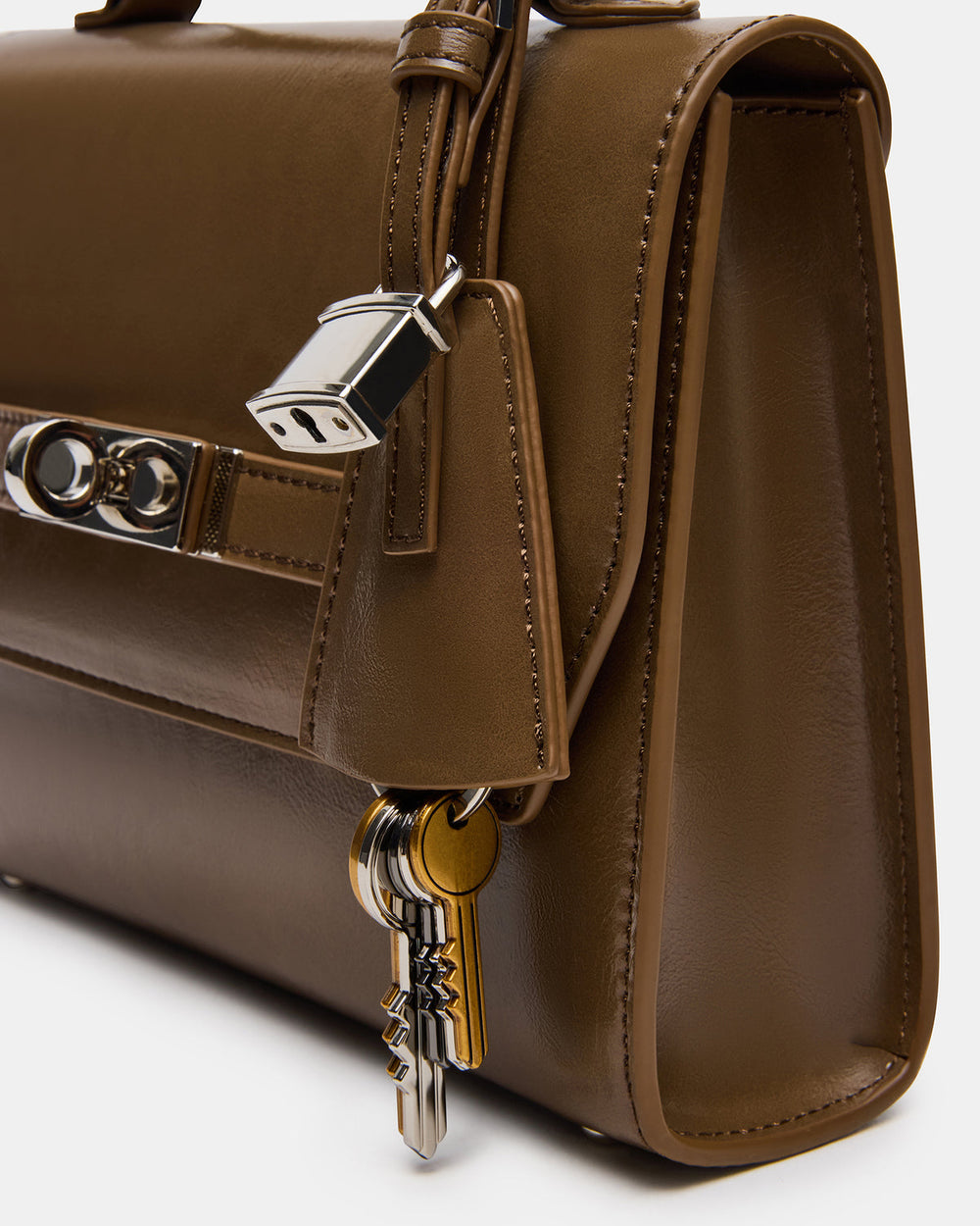 ELLOISE Bag Olive Structured Mini Crossbody Handbag | Steve Madden Sale