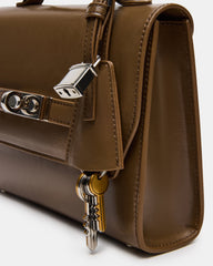 ELLOISE Bag Olive Structured Mini Crossbody Handbag | Steve Madden Sale